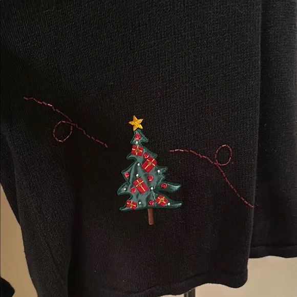 Basic Editions Christmas Cardigan Sweater - Picture 8 of 9